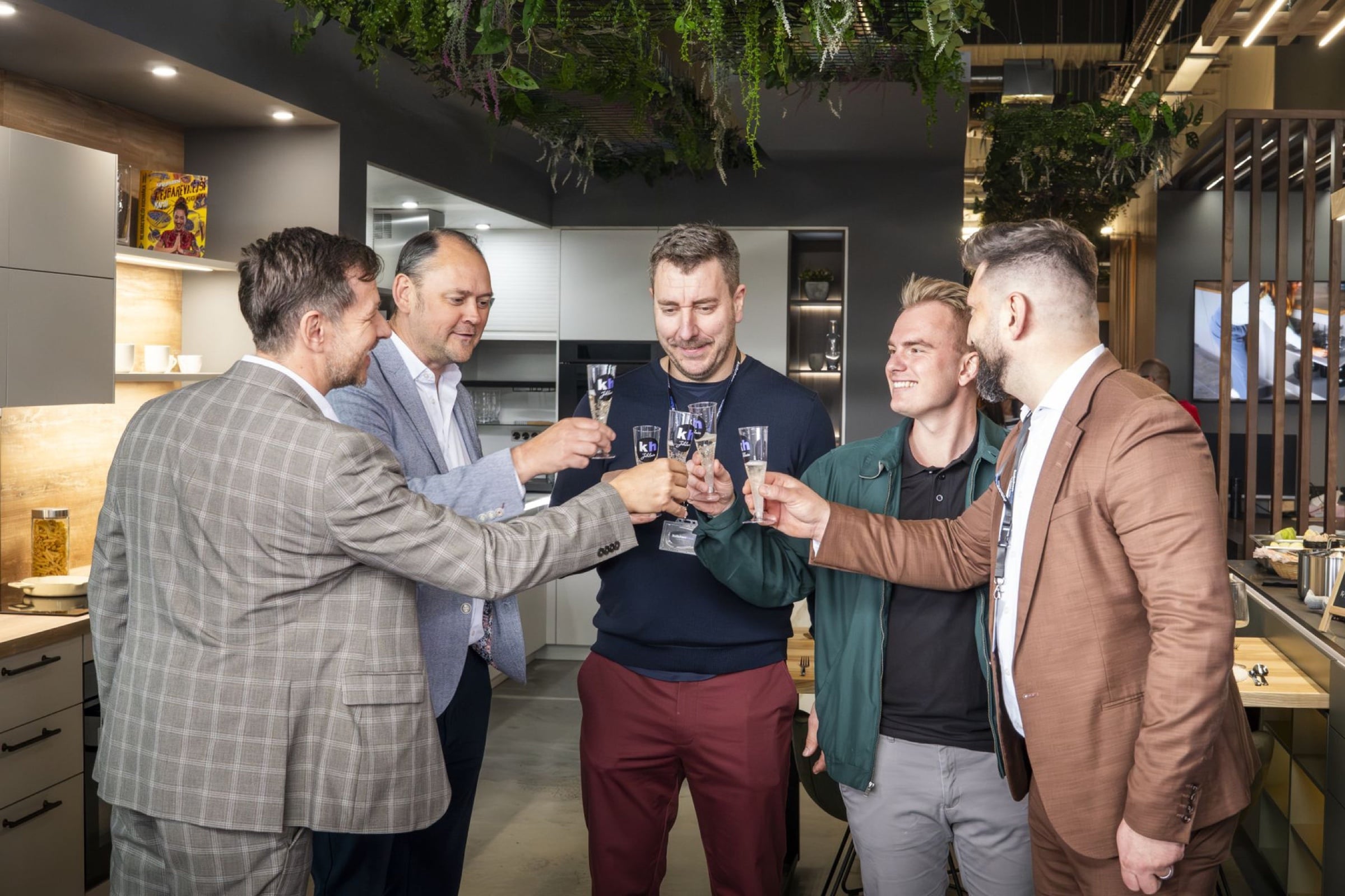 Tým Kutchenhaus Jihlava při otevření showroomu